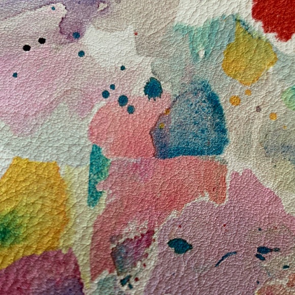 Colorful Abstract Women's Pouch Bag - Picture 6 of 6